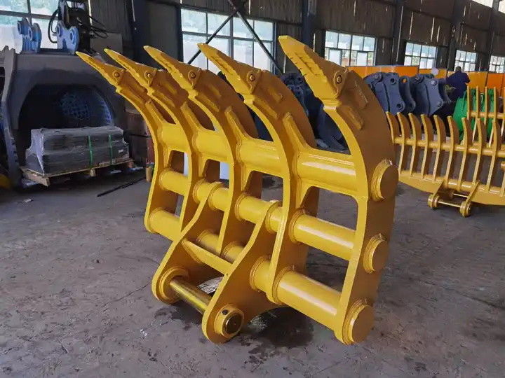 1000mm- 2400mm Excavator Root Rake 1-80T Root Rake cho máy đào mini