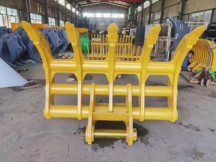 1000mm- 2400mm Excavator Root Rake 1-80T Root Rake cho máy đào mini