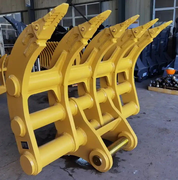 1000mm- 2400mm Excavator Root Rake 1-80T Root Rake cho máy đào mini