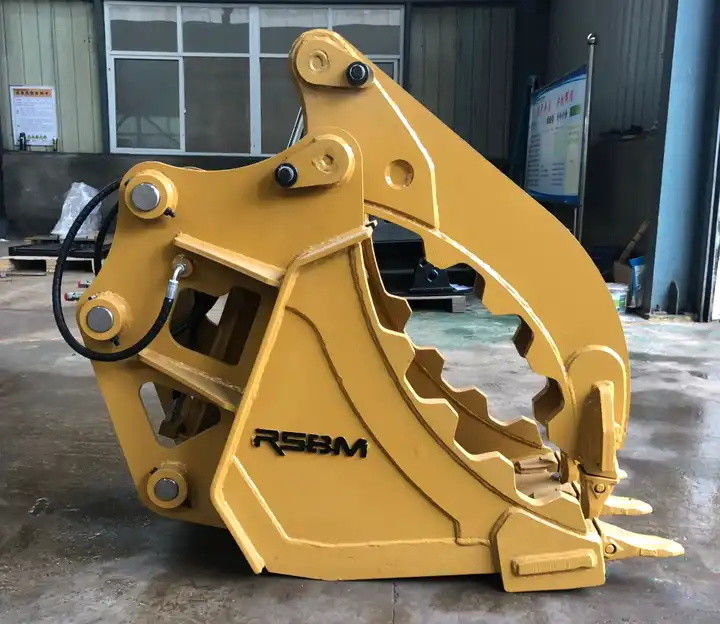 Log Grab Bucket cho máy đào 1-50 tấn 2500mm Max Jaw Opening