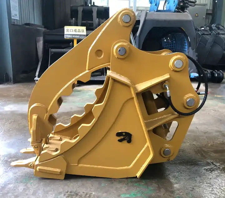 Log Grab Bucket cho máy đào 1-50 tấn 2500mm Max Jaw Opening