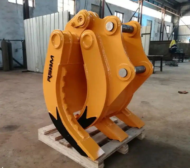 2-84 Ton Excavator Log Grapple RSBM Grip cơ học cho máy kéo nhỏ gọn