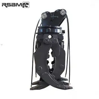 Toàn bộ 360 độ Excavator Log Grapple Hydraulic Rotator phù hợp với 1-45t Excavator