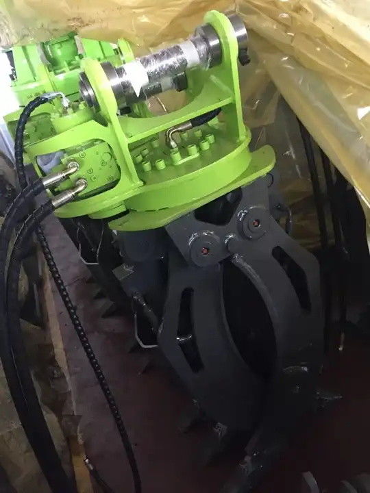Toàn bộ 360 độ Excavator Log Grapple Hydraulic Rotator phù hợp với 1-45t Excavator