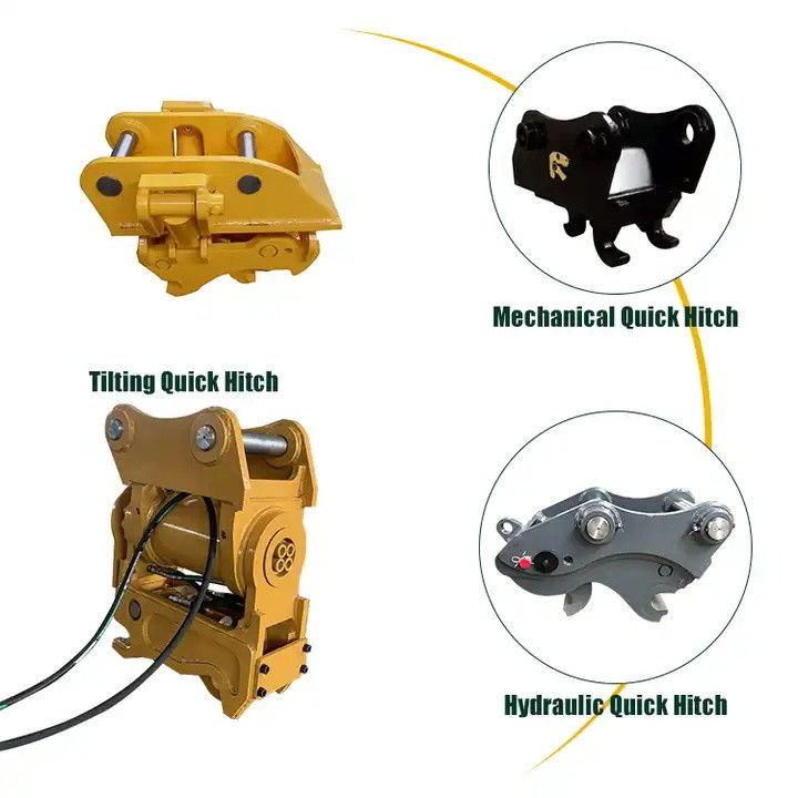 Bộ ghép nghiêng máy đào 1-80 tấn cho xưởng sửa chữa máy móc