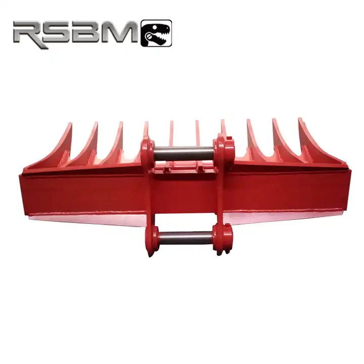 Q345B Máy khai quật Gỗ kéo rễ Gỗ kéo rễ hạng nặng cho các công việc dọn dẹp đất lớn