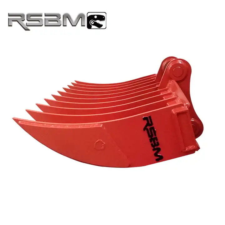 Q345B Máy khai quật Gỗ kéo rễ Gỗ kéo rễ hạng nặng cho các công việc dọn dẹp đất lớn