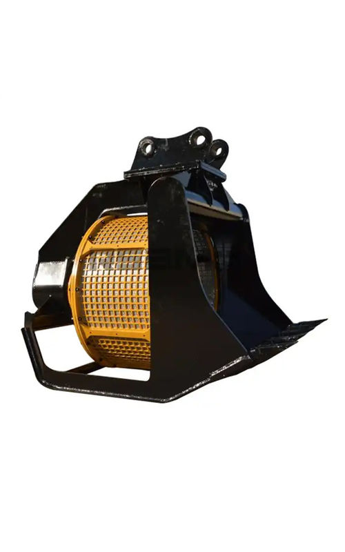 Capacity 0.8-3.6m3 Rotating Screening Bucket cho máy đào 1-50T