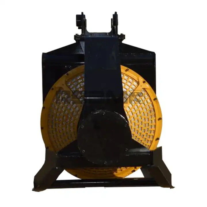 Capacity 0.8-3.6m3 Rotating Screening Bucket cho máy đào 1-50T