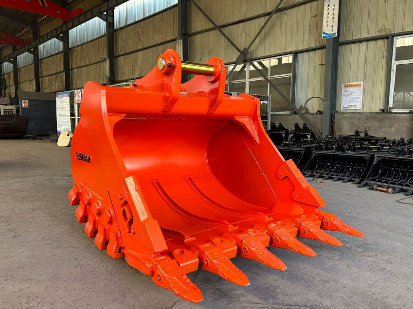 Thùng đá thợ đào với độ bám tăng cường cho hiệu suất xử lý đá vượt trội
