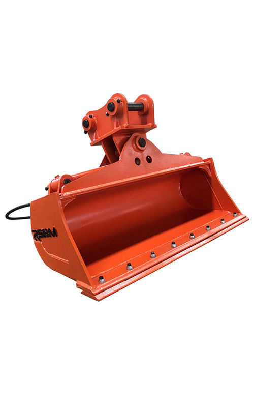 RSBM Excavator Tilting Bucket 2000mm Chiều rộng Phân bố trục tối ưu cho độ nghiêng 90 độ