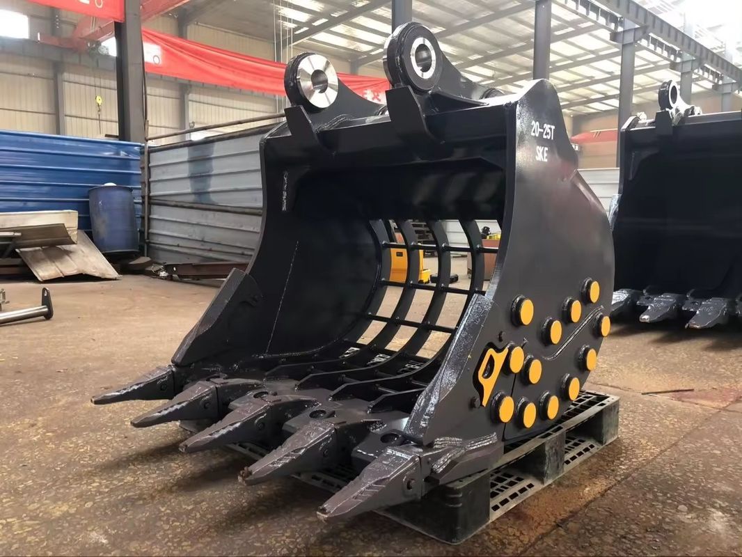 5-120T Excavator Skeleton Bucket với vật liệu NM360/400 Mini Excavator Bucket