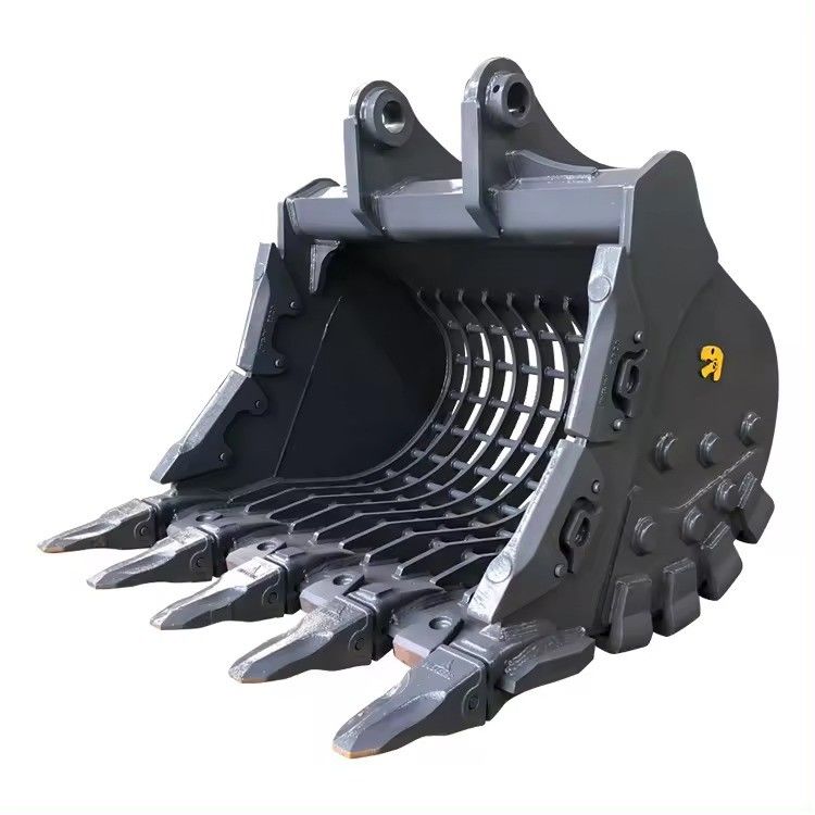 Máy nặng đất phân loại phụ tùng Q355 Skeleton Bucket cho máy đào 1-80T