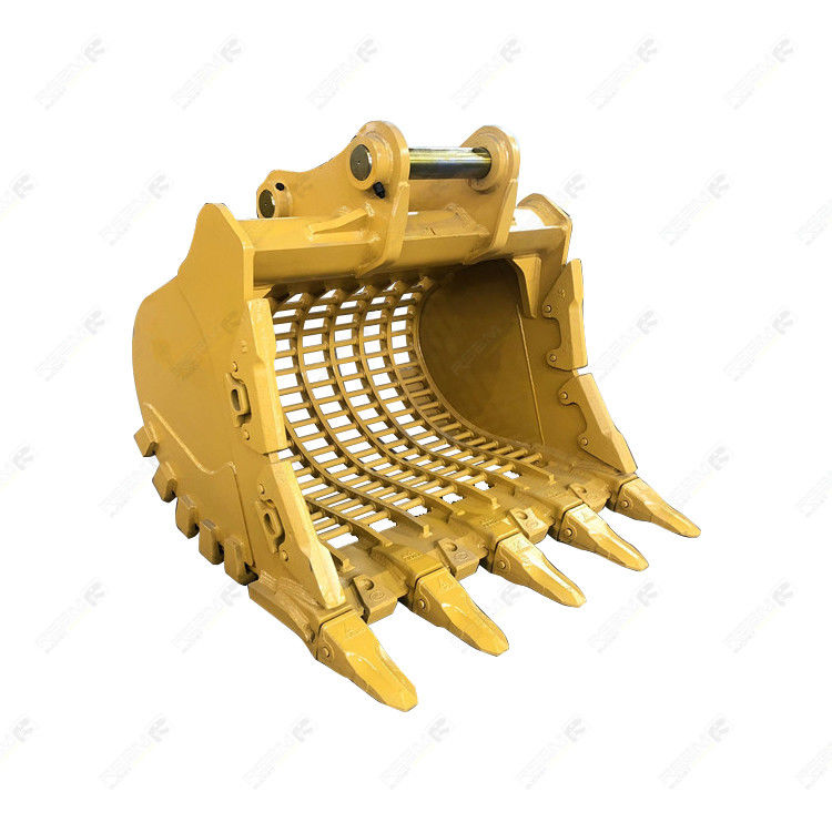 1-80T Excavator Skeleton Bucket được làm bằng vật liệu Q355 với dung lượng thùng tùy chỉnh