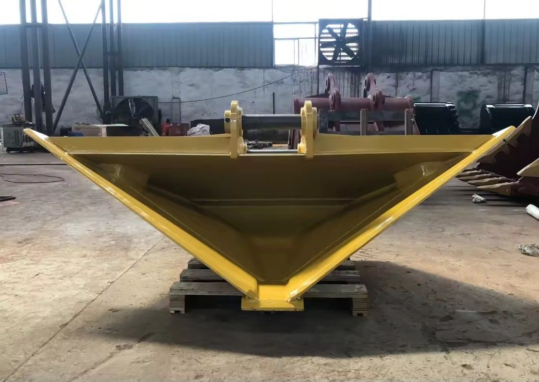 Chất liệu thợ đào có thể tùy chỉnh Thùng thợ đào áp dụng Kích thước 60-90cm Chiều rộng trên cùng 30cm răng đôi