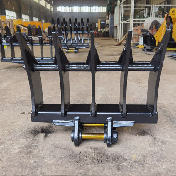 Khả năng tương thích cao máy móc hạng nặng Rake gốc cho hầu hết các mô hình máy đào được xây dựng để kéo dài