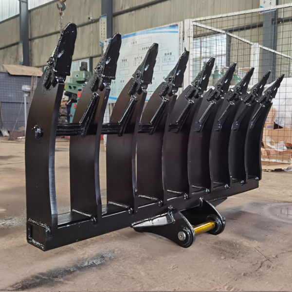 Ứng dụng linh hoạt và loại bỏ rễ chính xác Excavator Root Rake cho hầu hết các mẫu