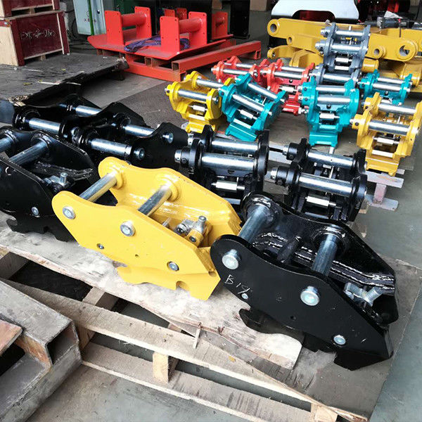Backhoe Loader Excavator Quick Hitch với Máy ghép tay
